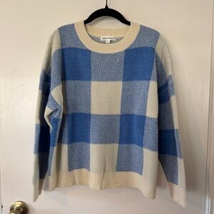 Newbury Kustom Blue & Cream Sweater